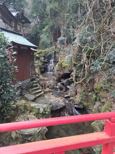 二ノ瀧寺の庭園