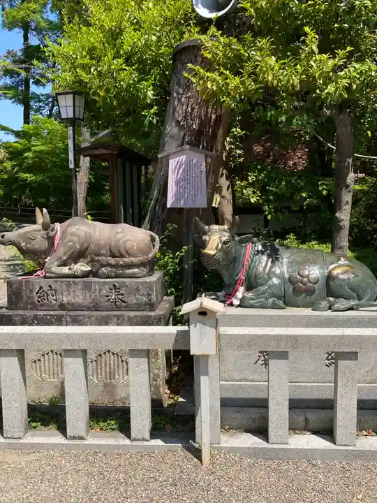 長岡天満宮の狛犬