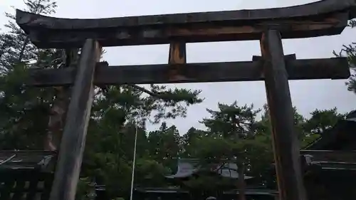 上杉神社の鳥居