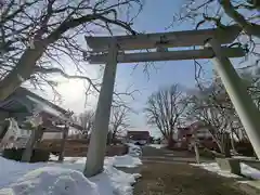 釧路一之宮 厳島神社の鳥居