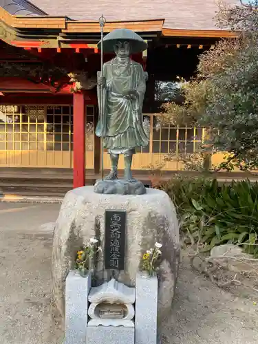 総願寺の像