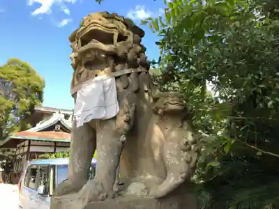 海神社の狛犬