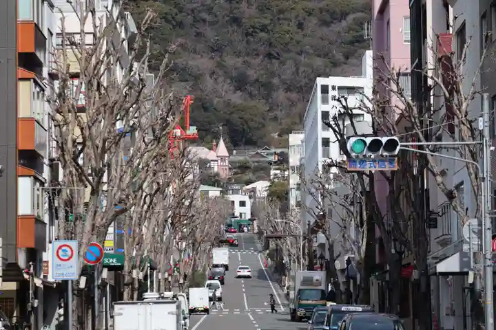 北野天満神社の周辺