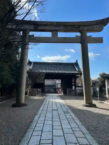 御香宮神社の鳥居