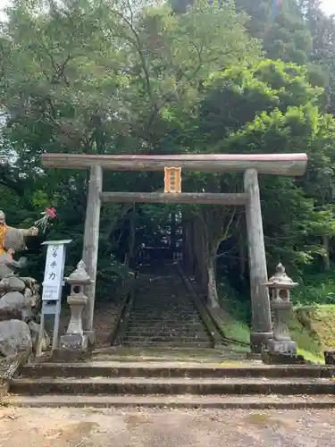 石神神社の鳥居