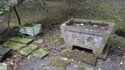 遠軽神社の手水