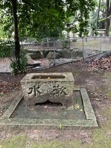 中嶋宮（旧八剱社）の手水舎