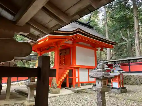 都祁水分神社の本殿