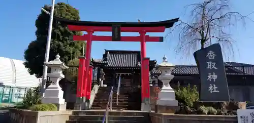 香取神社の鳥居