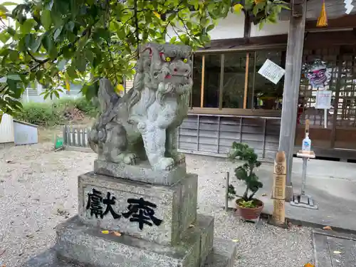 吉田神社の狛犬