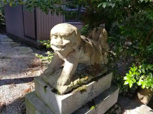 日吉神社の狛犬