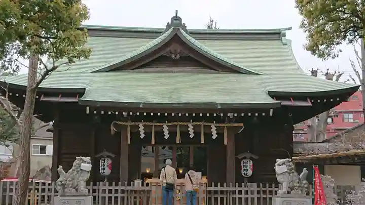 お三の宮日枝神社の本殿・本堂