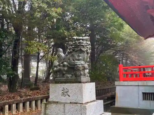 赤城神社の狛犬