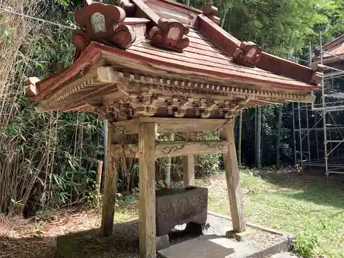 小倉神社の手水舎