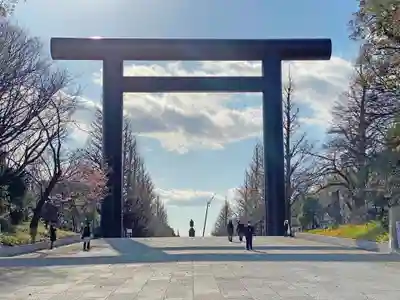 靖國神社の鳥居