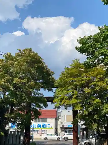 豊平神社の鳥居