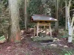 白山神社の手水