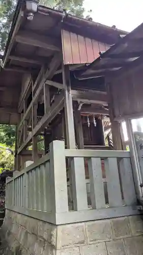 神明神社の本殿