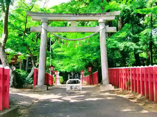 麻賀多神社奥宮の鳥居