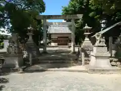 神明社の鳥居