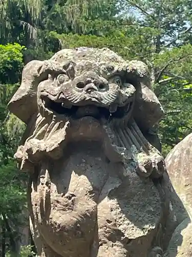 足寄神社の狛犬