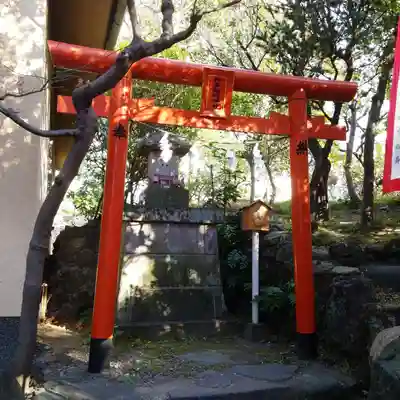 江島杉山神社の鳥居