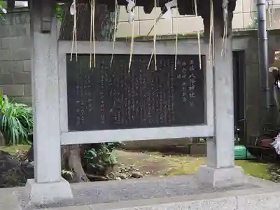 田端八幡神社の歴史