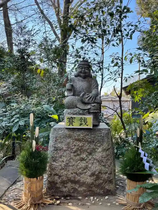 麻賀多神社の像