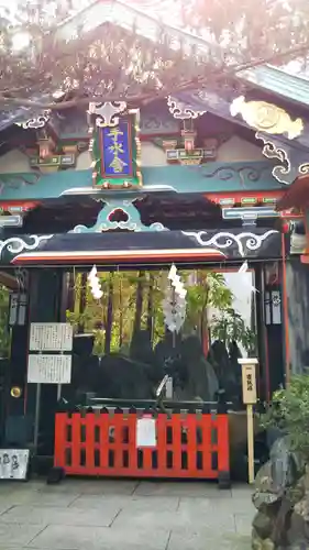 鉾神社の手水舎