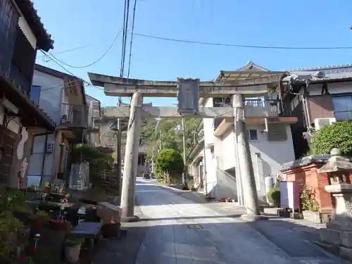 大避神社の鳥居