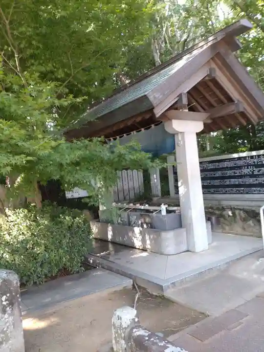 自凝島神社の手水舎