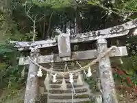 天諸羽神社の鳥居