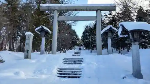 上川神社の鳥居