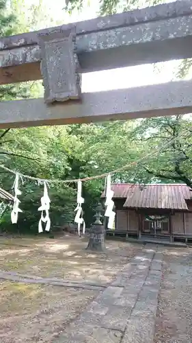 大室神社の鳥居