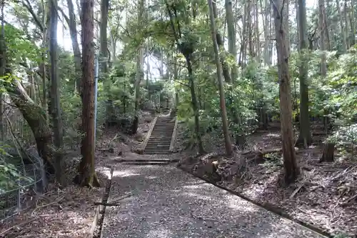 當麻山口神社の景色