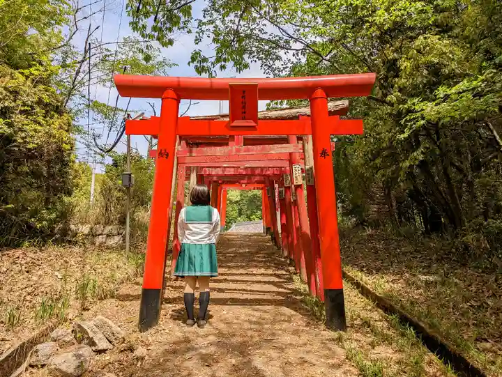 曽野稲荷神社の鳥居