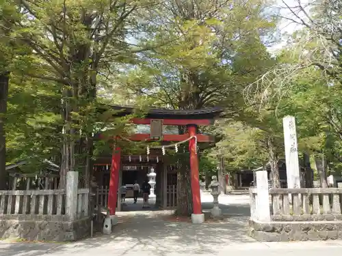 淺間神社（忍野八海）の鳥居