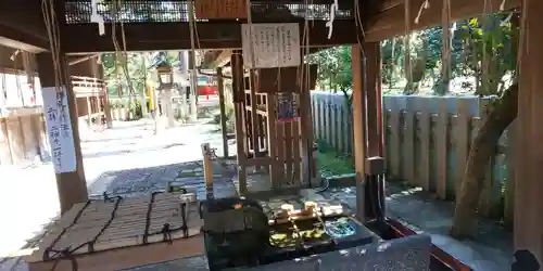 白雲神社の手水舎