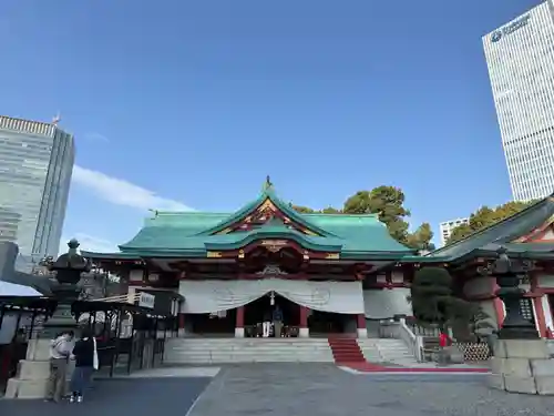 日枝神社の本殿・本堂