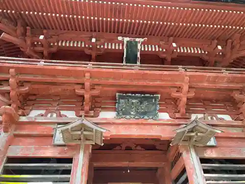 牛伏寺の山門・神門