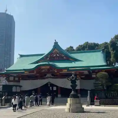 日枝神社の本殿・本堂