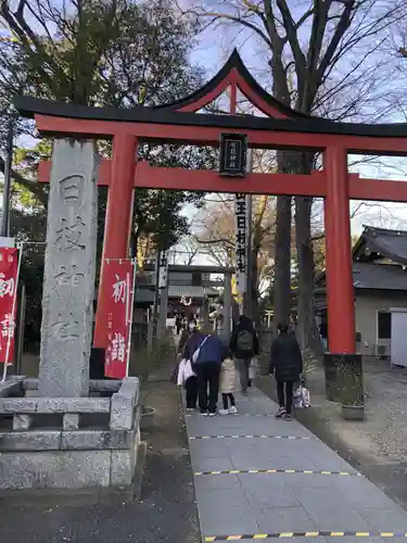 丸子山王日枝神社の初詣