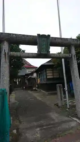 熊野神社の鳥居