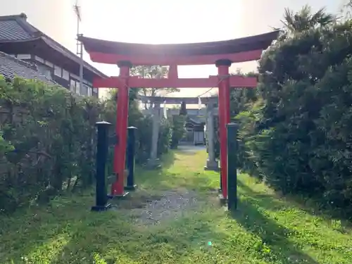 八幡神社の鳥居