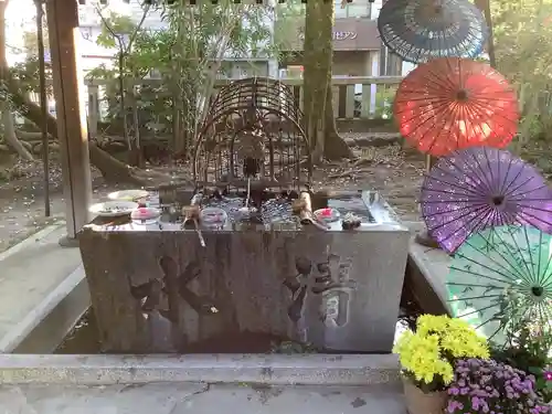若宮神明社の手水舎
