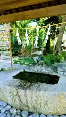 菊田神社の手水舎