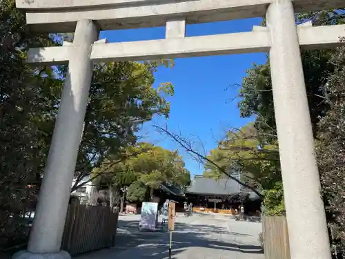 兵庫縣姫路護國神社の鳥居