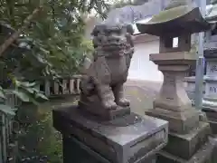 雷神社の狛犬