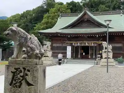 岡田神社の本殿・本堂