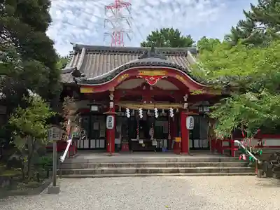 市原稲荷神社の本殿・本堂